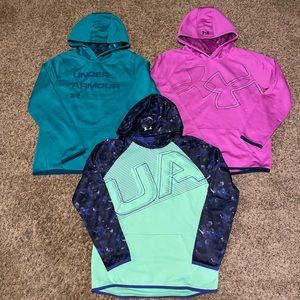 Girls Youth XLG Under Armor Hoodies